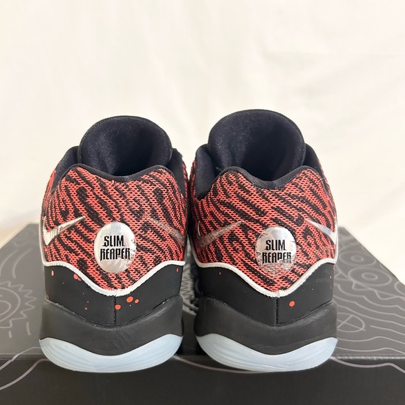 Nike KD 16 Slim Reaper Black/Red size 9.5 WITH OG BOX MEN’S BASKETBALL SHOES - Picture 7 of 9